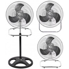 Resim Master F100 3in1 18'' (45 cm) 80 watt 220/230 volt Monofaze Sanayi Tipi Ayaklı/Duvar/Masa Vantilatör 