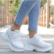 Resim MP Kadın Ortopedik Dolgu Tabanlı Spor Ayakkabısı - Beyaz - Btmz000464-beyaz-39 