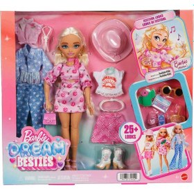Resim Barbie Dream Besties Festival Kombinleri Malibu Bebek Ve Aksesuarları Jgh87 