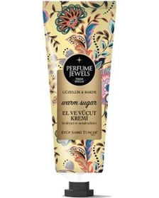 Resim Eyüp Sabri Tuncer Perfume Jewels Warm Sugar El ve Vücut Kremi 50 ML 
