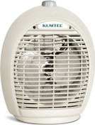 Resim 2000 W Fanlı Isıtıcı Krem Elektrikli Soba 