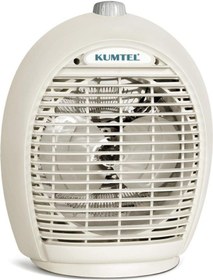 Resim 2000 W Fanlı Isıtıcı Krem Elektrikli Soba 