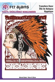 Resim F17 Ajans Ütü Ile Yapışan Tekstil Dtf Baskı Görseli 