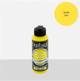 Resim Sarı Cadence Multisurface Akrilik Boya H009 - 120 Ml 
