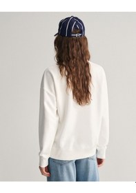 Resim Gant Kadın Sweatshirt Beyaz 
