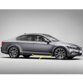 Resim Sağ Ön Kapı Bandı Çıtası Kromaj 3g0853332a Vw Passat B8.5 İle Uyumlu 2020-2022 