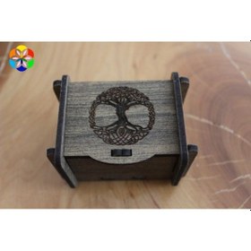 Resim Hediye, Değerli Taş, Pandül & Takı Kutusu Küçük Boy Yaşam Ağacı 