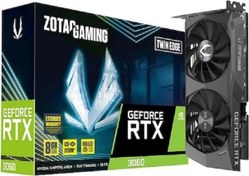 Resim VGA NVIDIA 8GB GDDR6 RTX3060 TWIN EDGE ZT-A30630E-10M Zotac