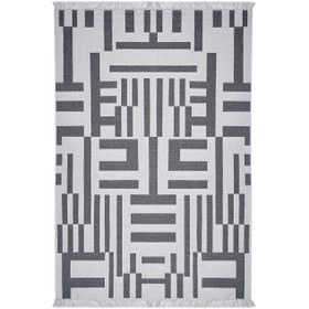 Resim MarkaEv Cotton Çift Taraflı Yıkanabilir Pamuk Kilim - 120x180 cm 