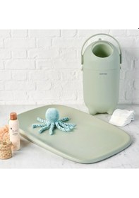 Resim Nattou Dropy Bebek Bezi Çöp Kovası Yeşil 