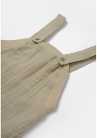 Resim Organik Uzun Kollu Kazak & Salopet Seti Csym7046 001 