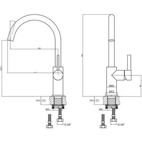 Resim Fause Eviye Bataryası Lisio Siyah Kte121-b 