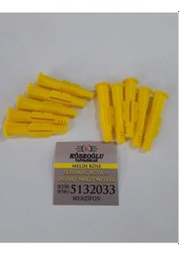 Resim 8Mm Roket Dübel 10 Adet 