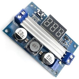 Resim LTC1871 3.5V-30V 10A Voltmetre Ayarlanabilir Voltaj Yükseltici Regülatör Modül 