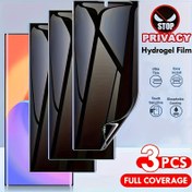 Resim Galaxy S25 / S25 + / S25 Ultra Gizlilik Koruyucu Filmi için 3 adet Telefon Ekran Koruyucu S24 / S24 + / S24 Ultra Cam Hidrojel Film Değil S23 Ultra / S23 Yumuşak Tam Kapak S22 / S22 Ultra / S21 / S21 Ultra / S20 / S20 + / S10 + / S10 / Note 20 / 20 Ultra / Note 10 / 10 + / 10 hafif 