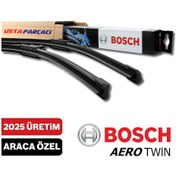 Resim Citroen C-Elysee Silecek Seti 2012-2020 Bosch Aerotwin A116S + Koku 