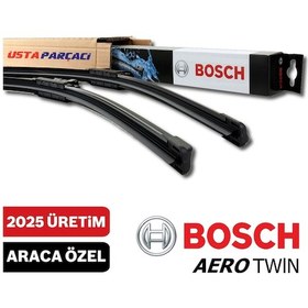 Resim Citroen C-Elysee Silecek Seti 2012-2020 Bosch Aerotwin A116S + Koku 