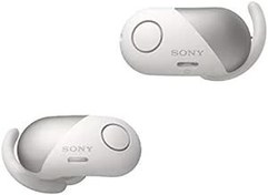 Resim Sony Kulak İçi Kablosuz Bluetooth: Gürültü Önleyici Spor Egzersiz Kulak Tomurcukları - Kablosuz, Sweatproof Spor Kulaklık, Dahili Mikrofon, Ekstra BASS WF-SP700N/W (Uluslararası Sürüm) Beyaz 
