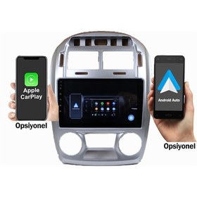 Resim Kia Cerato Dijital Klima 2007-2009 9 inç 6-128 GB PRO Android Carplay Multimedya 