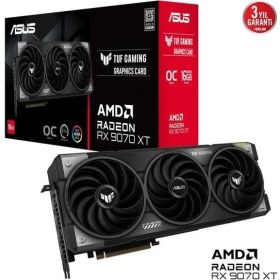 Resim Asus 16GB Tuf RX9070XT-O16G Gamıng Gddr6 Hdmı-Dp Pcıe 5.0 