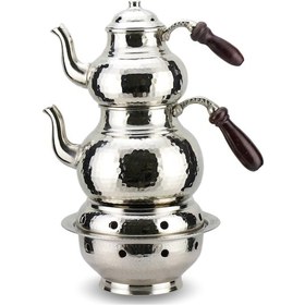 Resim Dövme Bakır Çaydanlık ve Osmanlı Ocağı 