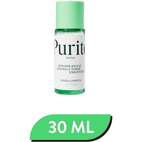 Resim Purito - Wonder Releaf Centella Toner Unscented (Bariyer Koruyucu Stres Karşıtı Centella Tonik) 30ML 