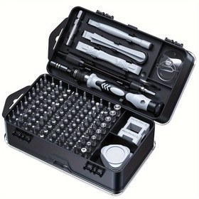 Resim 115'si 1 Arada Hassas Tornavida Seti, Manyetik Tamir Aracı Kiti, Kaymaz Taşınabilir Aracı Seti, Cep Telefonları, Dizüstü Bilgisayarlar, Saatler, Elektronikler İçin Ergonomik Sap, Krom Vanadyum Çelik, Altıgen, Beşgen, Phillips Uçları İçerir. Babalar Günü Hediyesi, Doğum Günü Hediyesi 