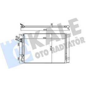 Resim Kale 380200 - Klima Kondenseri Accent Blue 1.4i / Kıa Rıo Iıı Al 