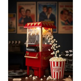 Resim PG618 Mısır Patlatma Makinesi Kırmızı 