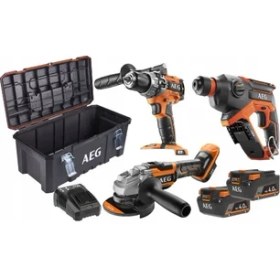 Resim AEG Aeg JP18L3-402TB 18V Akülü Set 5000 W Güç Özellikleri ve Ergonomik Tasarım 