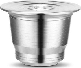 Resim Nespresso için Paslanmaz Çelik Tekrar Doldurulabilir Kahve Kapsülü 