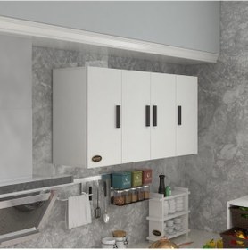 Resim Kenzlife Hazır Mutfak Merlanda Byz 060 120 32 Mutfak Banyo Dolabı Kapaklı Raflı 