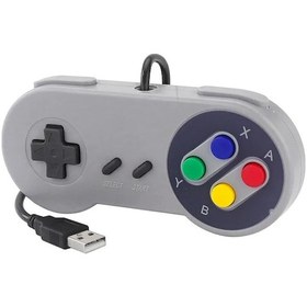 Resim 1 Adet Gri-2 Adet Usb Gamepad Retro Oyun Joystick Kablolu Denetleyici Pc İçin Nespi Retropie Oyun Kontrolü Ahududu Pi İçin 4 B 