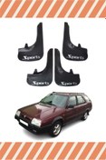 Resim bgfix Skoda Forman Sports Yazılı 4'lü Tozluk Çamurluk Paçalık 