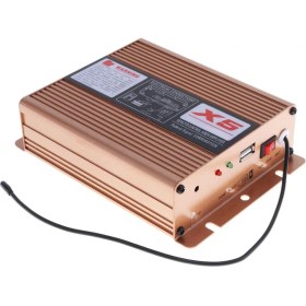 Resim Caralp Profesyonel Polis Sireni Uzaktan Kumandalı Güçlü Siren Korna Megafonlu Mikrofonlu Metal 200W 12V 