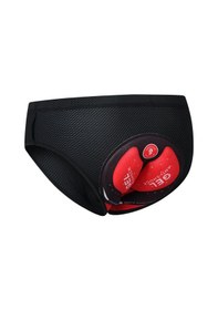 Resim Suntek Erkekler Bisiklet Şort Undershorts Külot 3d Yastıklı Siyah 