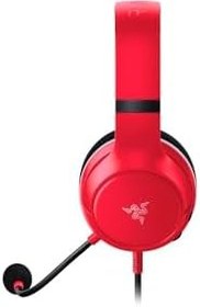 Resim Razer Essential Duo Paketi Xbox için - Xbox Kontrol Cihazları için Kablolu Kulaklık ve Hızlı Şarj Cihazı (Xbox için Kaira X, Triforce 50mm Sürücü, HyperClear Kardioid Mikrofon) Kırmızı 