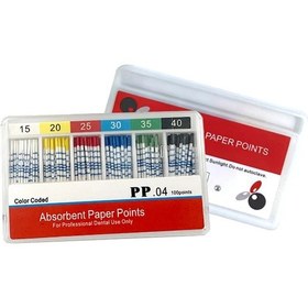 Resim Diş Emici Kağıt Noktaları 04 06 F1-f3 Kök İptal Endodonti Gutta Percha Pamuk Elyaf İpuçları Diş Gutta Percha Kağıt Noktası 4 