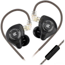 Resim Tenfowee Kz Edx Pro X Kulak İçi Profesyonel Kulaklık - Çift Manyetik Dinamik Bass, 0.75mm Çıkarılabilir Kablo, Uzun Süreli Rahat Kullanım EDX Pro X 