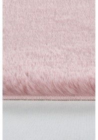 Resim Kaşmir Halı 7/24 Cosy Premium Pembe 100x150 CM Salon Mutfak Halısı Yolluk Kilim 