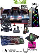Resim DMC N18x (GTA 5) I5 3470,16gb Ram,512gb Ssd,4gb Gt740 128bit,23,8 Curved Oyuncu Masaüstü Bilgisayar 