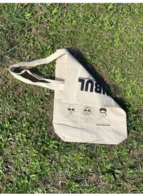 Resim Aysun Bayhan Konsept 300 Gram Çift Baskılı Kanvas Alışveriş Çantası 32×40 cm 