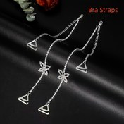 Resim 1 Adet 2 Parça Kadın Seksi Bralette - Ayarlanabilir Omuzsuz Üst, Parti, Düğün ve Gece Dışarı Çıkışlar İçin Çıkarılabilir Sütyen Askısı - Şık Gündelik & Resmi İç Giyim Aksesuarı 