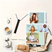 Resim 1 adet Anksiyete ve Rahatlama Nefeslik Kolye, Meditasyon, Uyanıklık Derin Nefes Alıcı Erkekler ve Kadınlar için Meditasyon Rahatlatıcı Hediye 