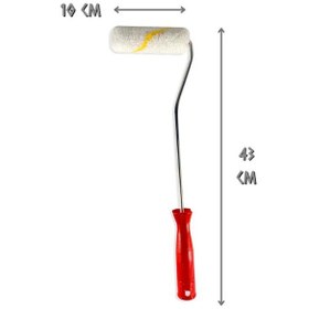 Resim Desenatör Extra Saten Parmak Rulo Takım - 10 Cm - 1 Adet 