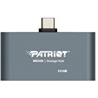 Resim Patriot Mobile MD330 Storage Hub (USB 3.2 GEN 1:HDMI/USB-PD) [512GB] (PMD512GH013) 