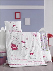 Resim Komfort Home Bebek Uyku Seti %100 Pamuk (Yorgan Ve +2 Yastıklı) (262440111) 