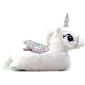 Resim Twıgy Lea Beyaz Kadın Hayvanlı Panduf 36-39 23k T-lea Beyaz Z Beyaz 