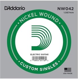 Resim AyrStore D'Addario Nw042 Elektro Ve Akustik Tek Tel, (Kalin Mi) 