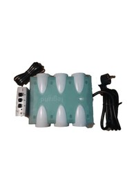 Resim Legrand 694644 6'lı Akım Korumalı Priz Yeşil 